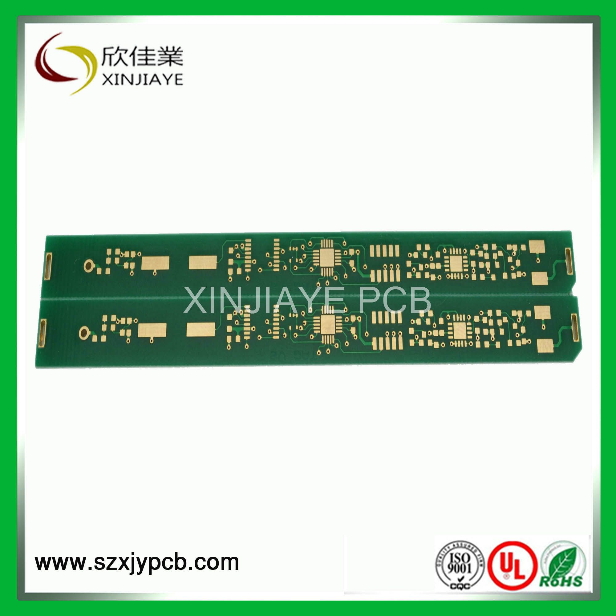 Fr4 PCB Panel with Immersion Gold and V-Cut