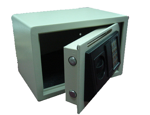 Front-or-Top-Loading Deposit Electronic Deposit Safe Box with Ea Panel