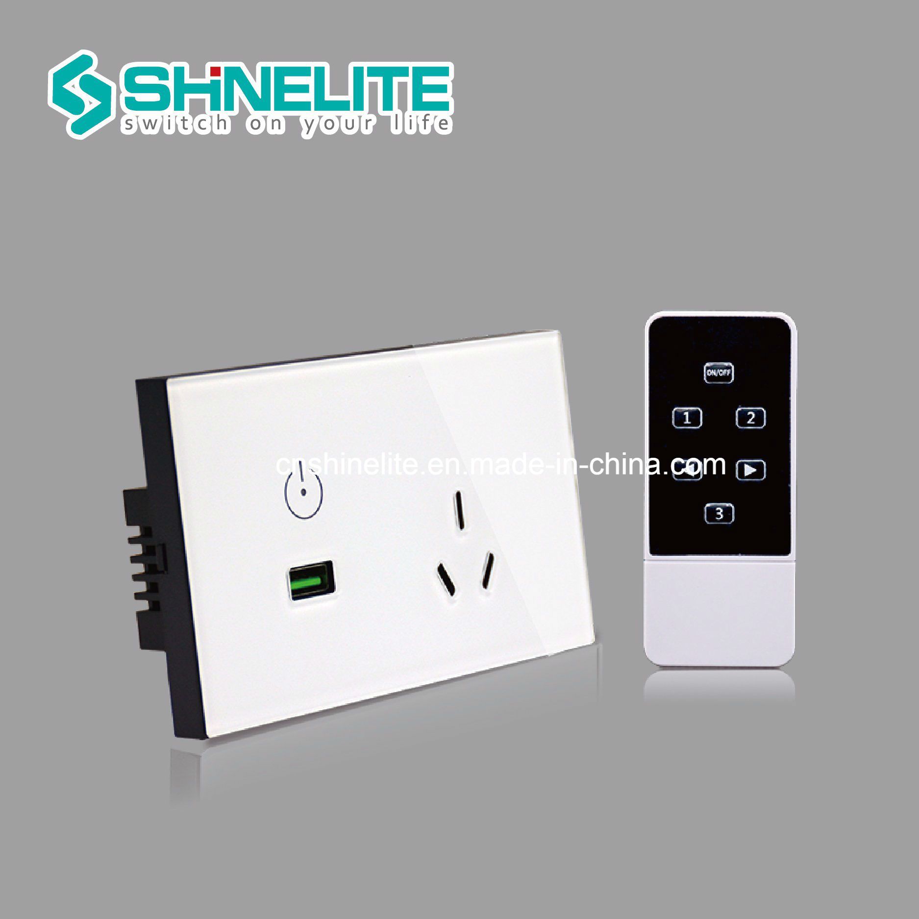 Us/Au USB Wall Socket Glass Socket Outlet Manufacturer Directory