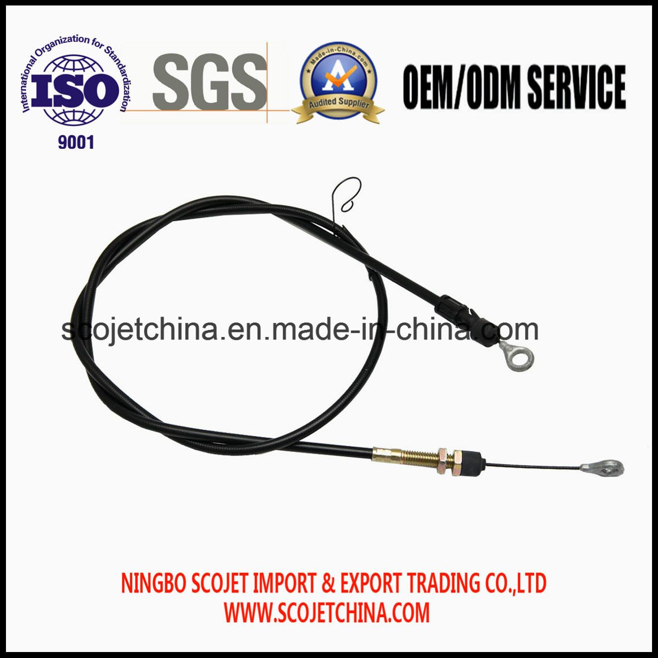 High Precision Customized Control Cable for Garden Parts