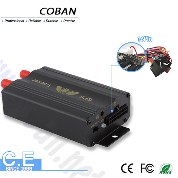 Vehicle Car GPS SMS GPRS Tracker Real Time Tracking Device Syatem Remote Tk103b