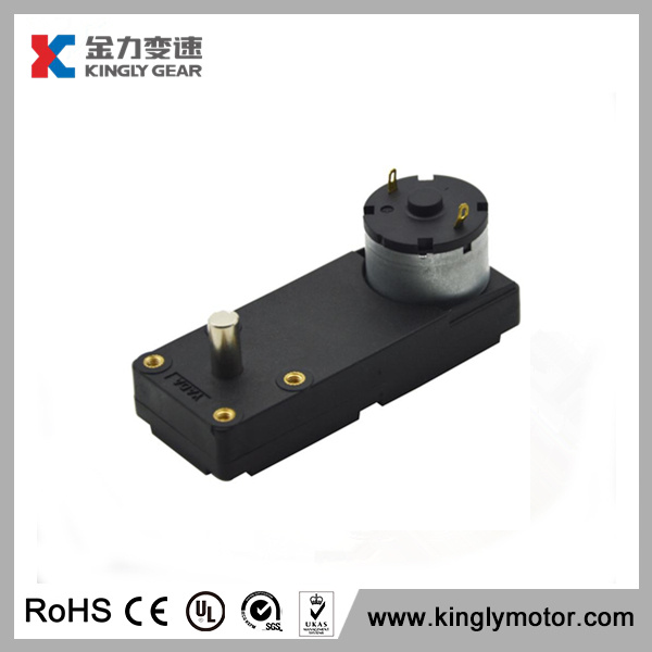 24V 40mm Diameter Plastic Gear Box Micro Brush DC Gear Motor