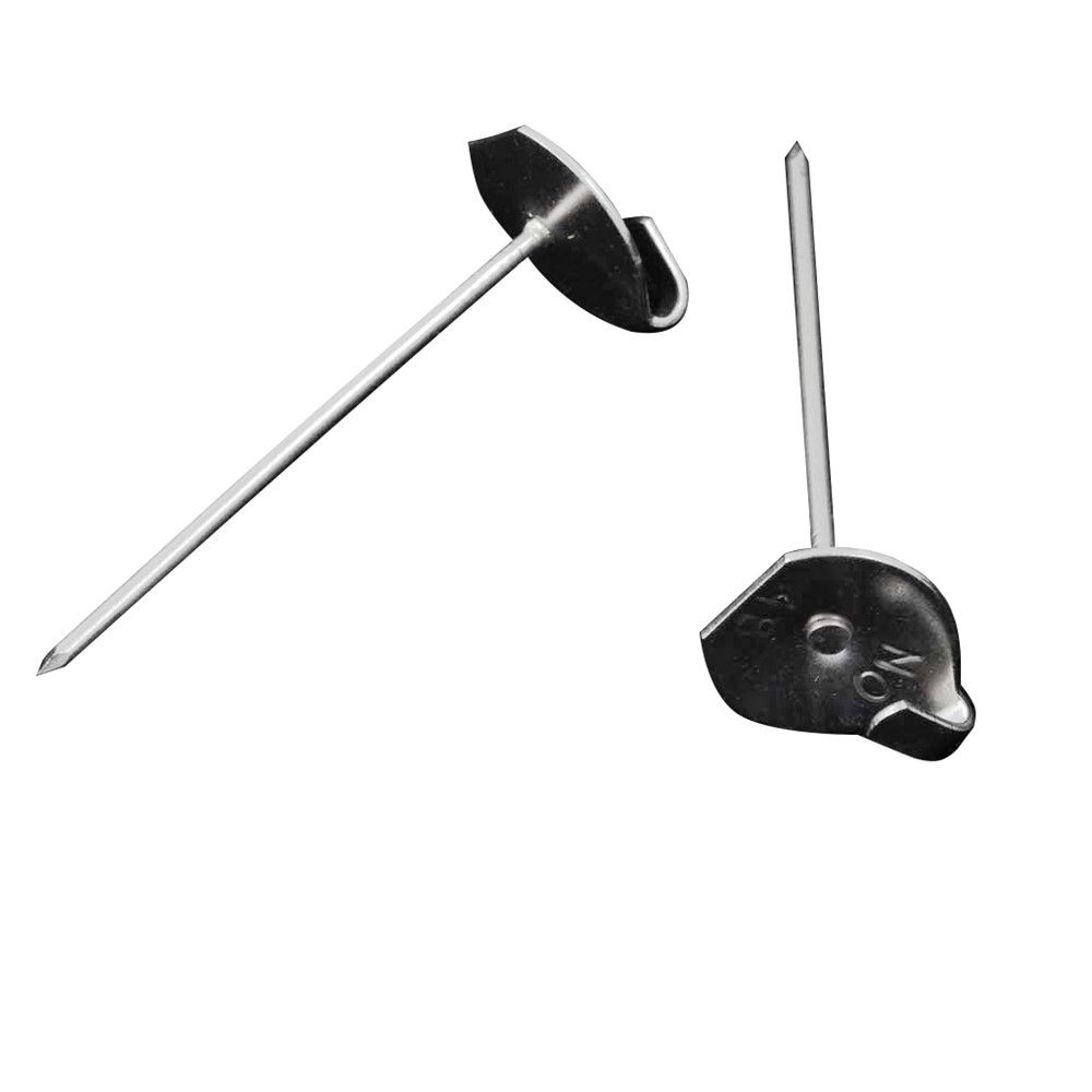 Round Base Stainless Steel Lacing Anchor for Thermal Insulation Jacket
