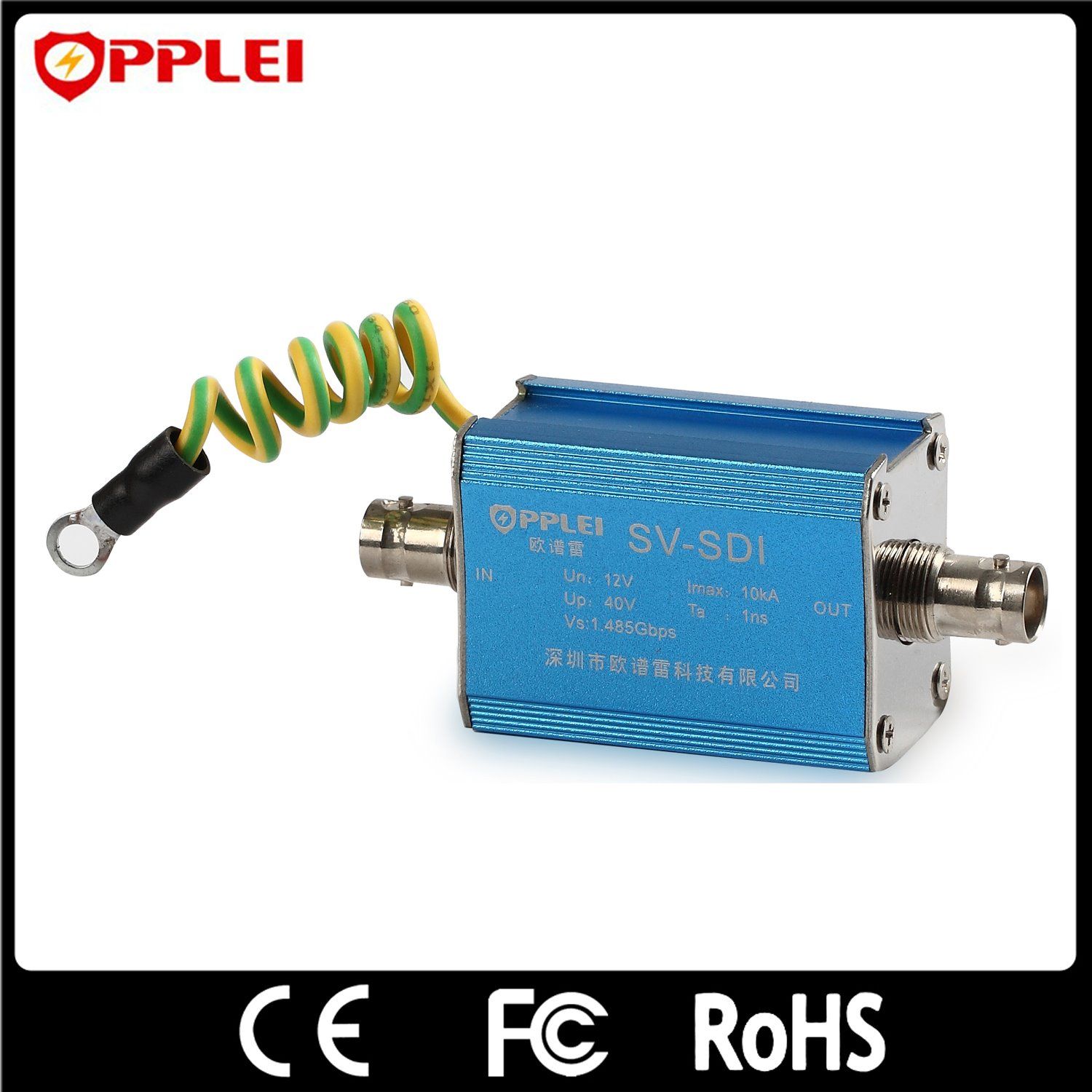 HD Coaxial Camera Surge Protector for Monitor System