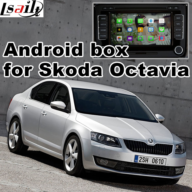 Android GPS Navigation System Box for Skoda Octavia Video Interface