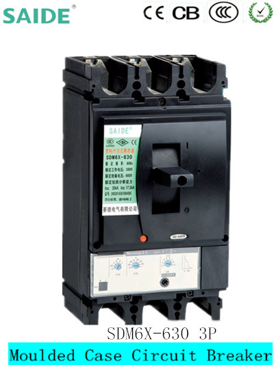 630A MCCB Moulded Case Circuit Breaker