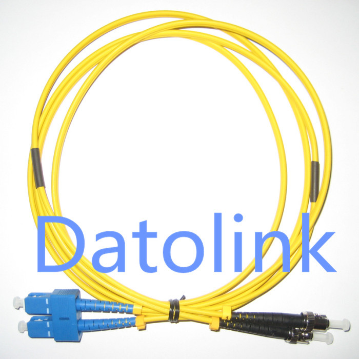 Patch Cord SC/PC-ST/PC Sm Duplex LSZH 2.0mm