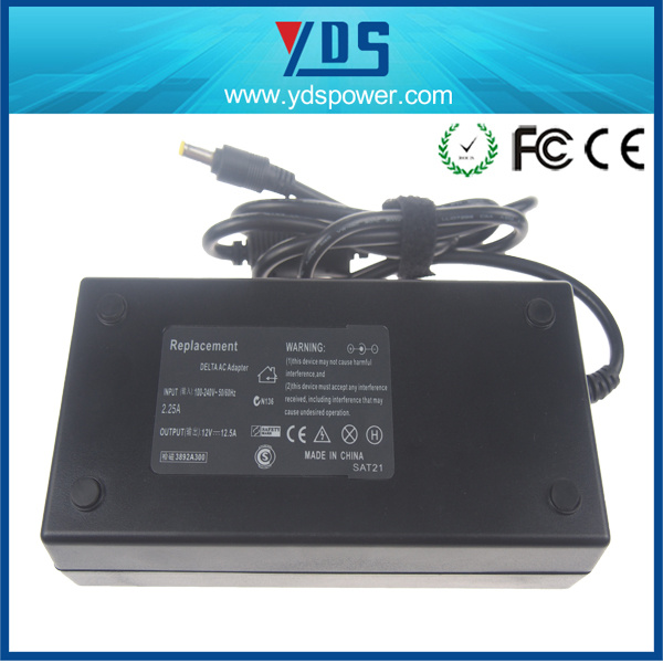 12V 12.5A AC DC Adapter