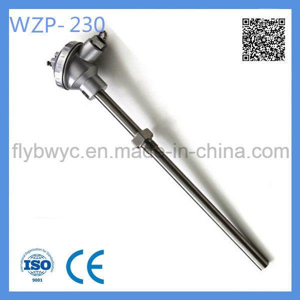 Industrial Usage Temperature Sensor PT100 Probe Rtd with Fixed Bolt