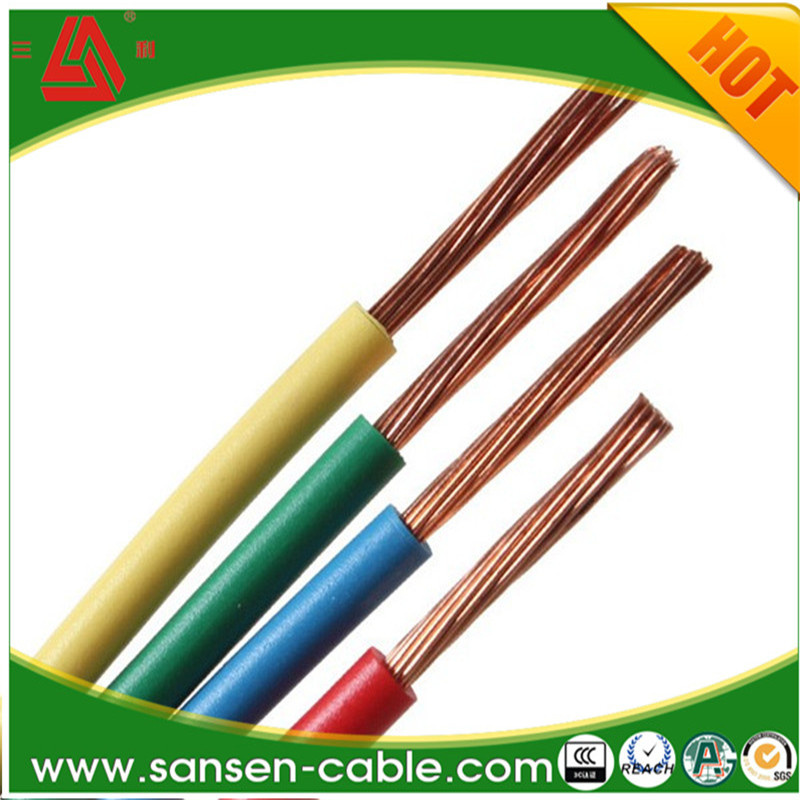 Electric Wire Single Wire Copper Core Ground Wire BV