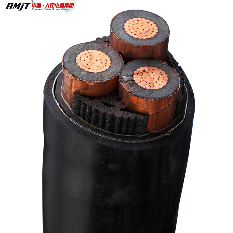 3 Cores Mediun Voltage Copper Wire XLPE Cable