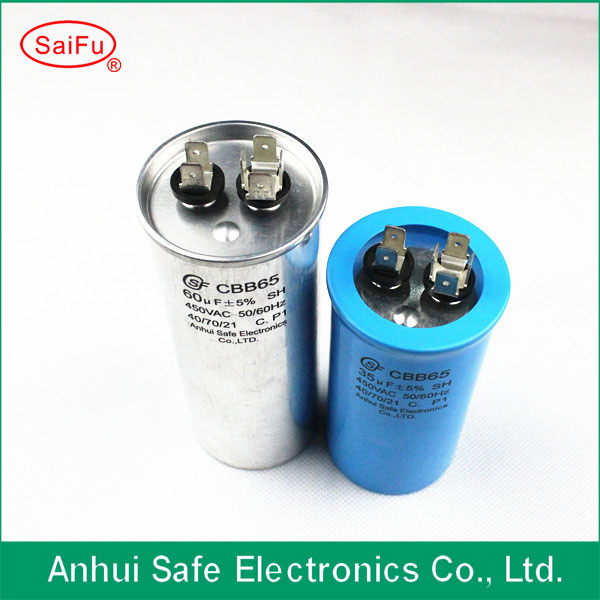 Cbb65 Air Conditioner Parts Capacitor 400V