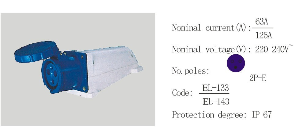 PC Plug Socket Coupling (EL-113C/EL-123C)
