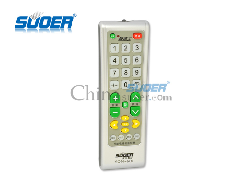 Suoer Good Quality Universal Tvremote Control (SON-601)