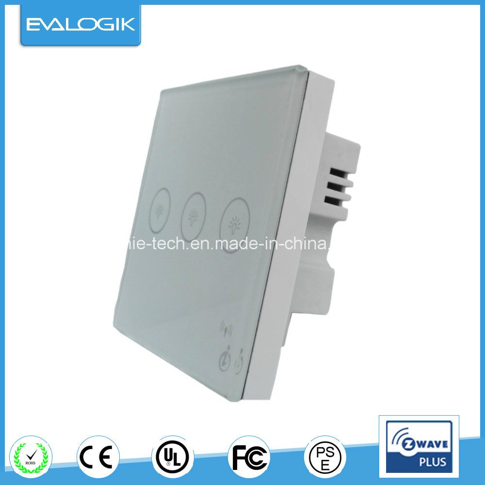 Z-Wave Wall Mounted Touch Switch Dommer (ZW244)