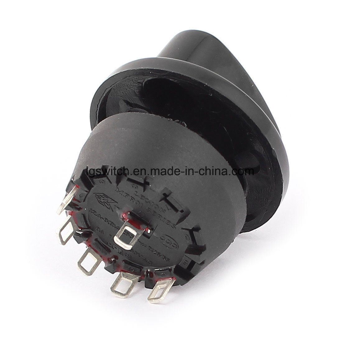Black 2-10 Position Mfr01 Rotary Switch