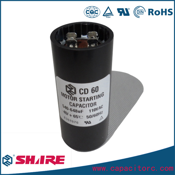 Motor Start Capacitor 161-193 Mfd 110-125 V