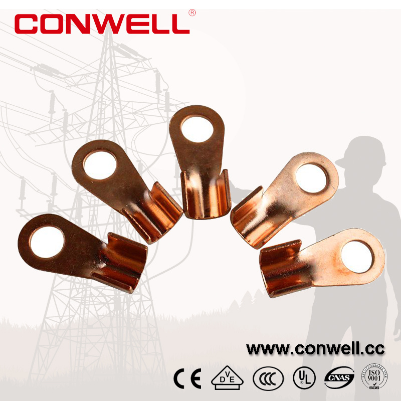 Customized Round Metal Ring Types Lug Terminal