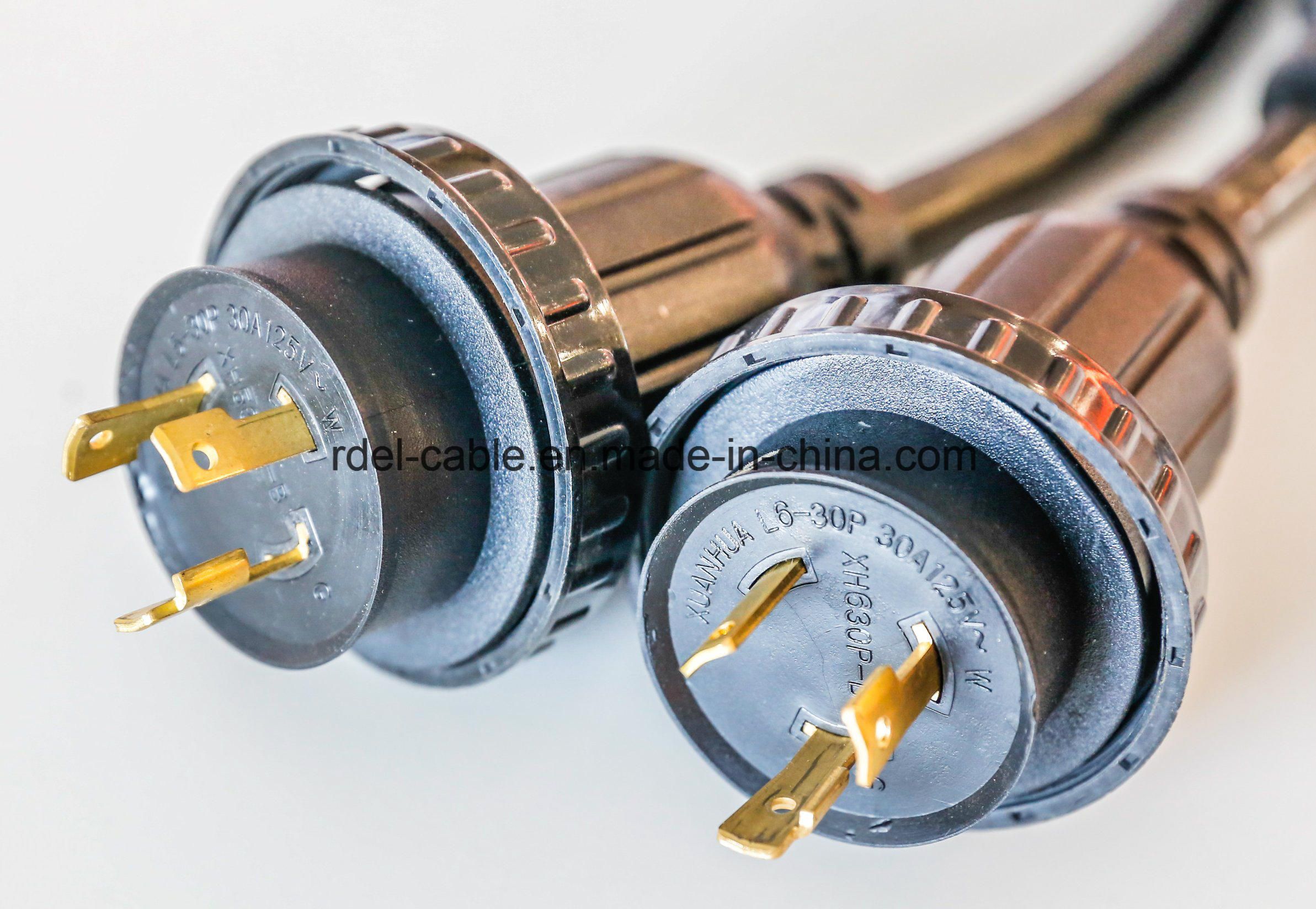 NEMA L7-15p Twist Lock Molded Cord Set