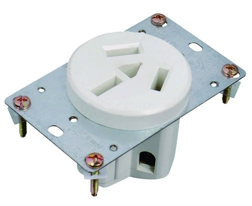 Straight Blade Power Receptacle 50A 125/250V