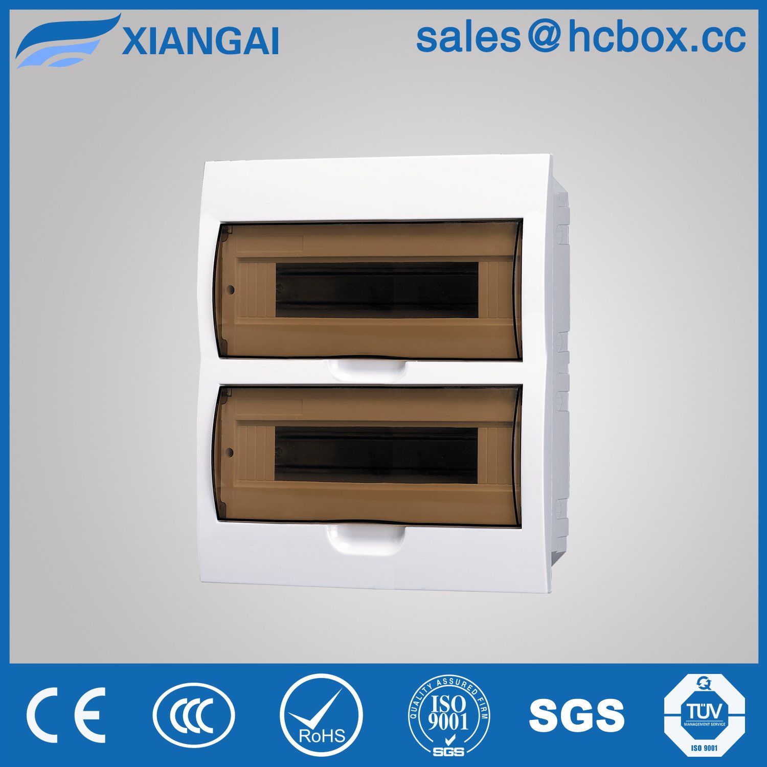 Distribution Box of Flush Two Doors Big Size Electrical Box Hc-TF24ways