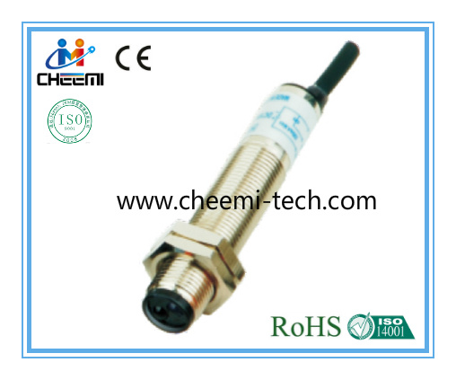 M12 Photoelectric Switch Sensors Metal Housing Diffuse Reflection Type PNP No