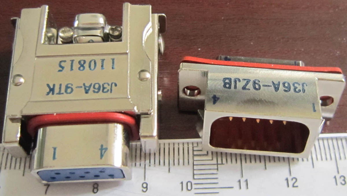 Rectangular Metal High Quality Connectors (J36A-9)