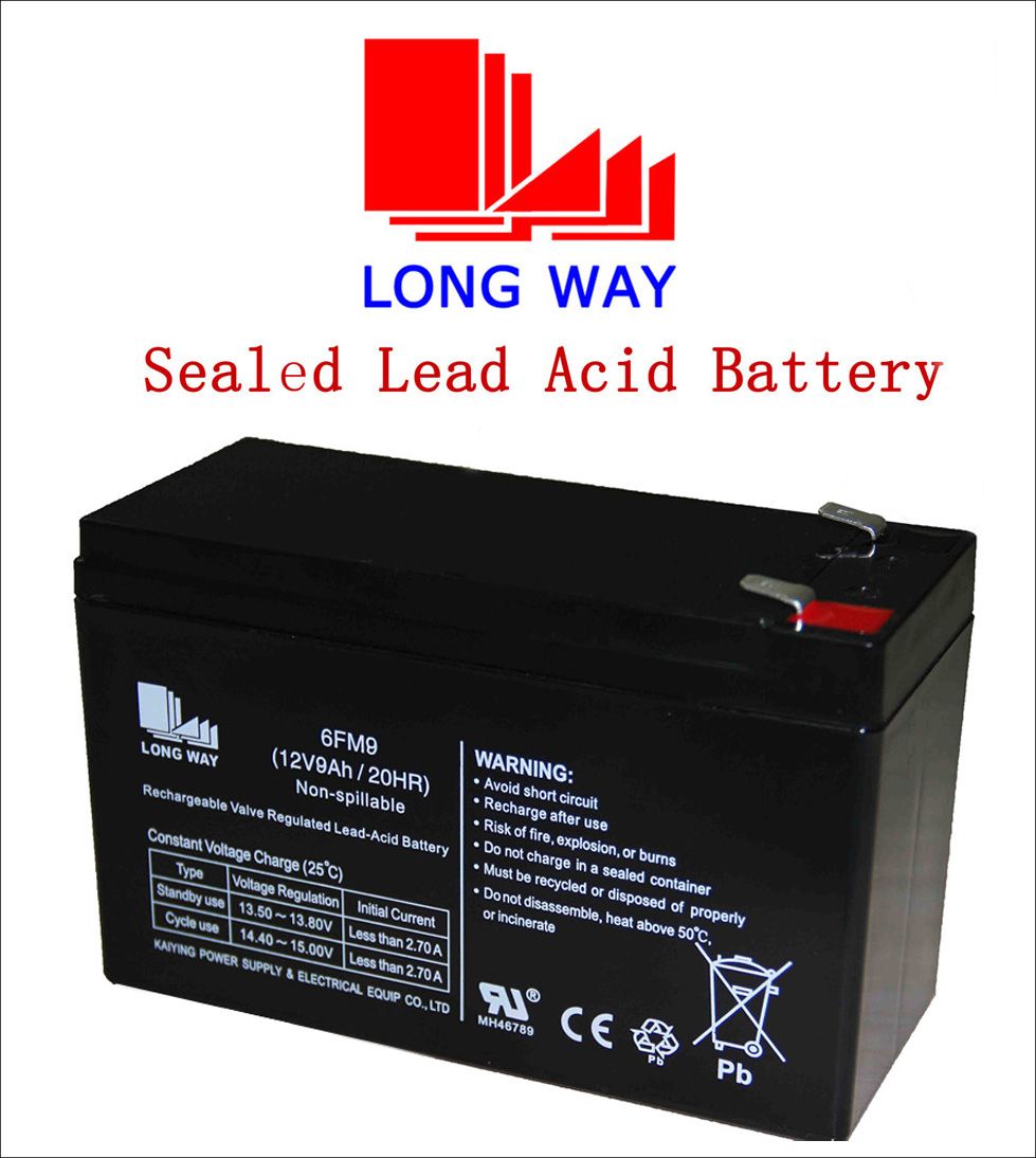 12V9ah Fire&Security UPS Lead Acid Battery