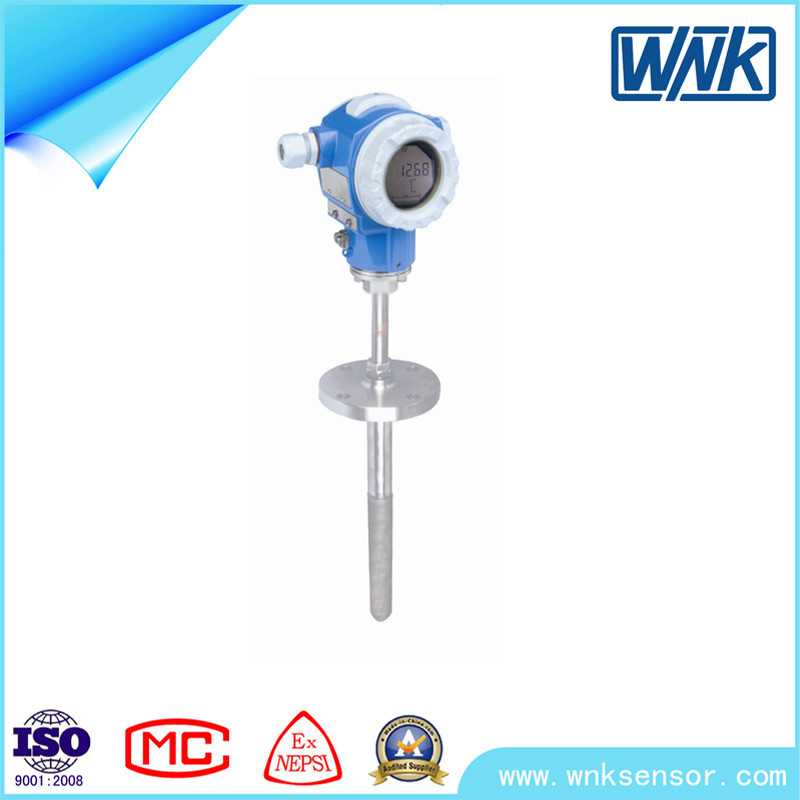 Smart High Accuracy 4-20mA Hart Flange Mounted Temperature Transmitter