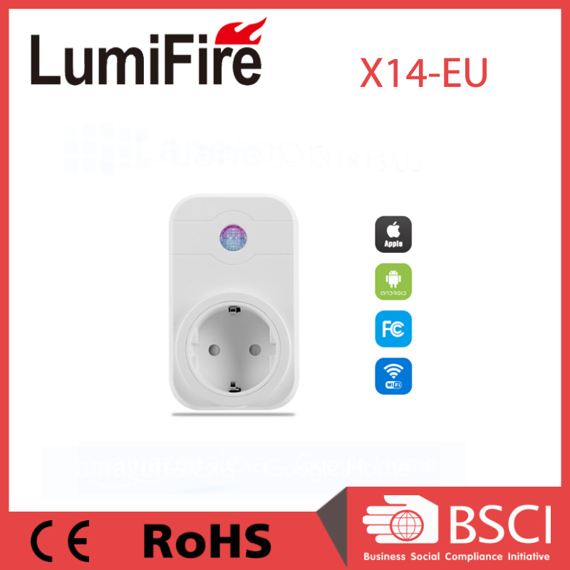 EU Standard WiFi Wireless Mini Smart Socket Outlet