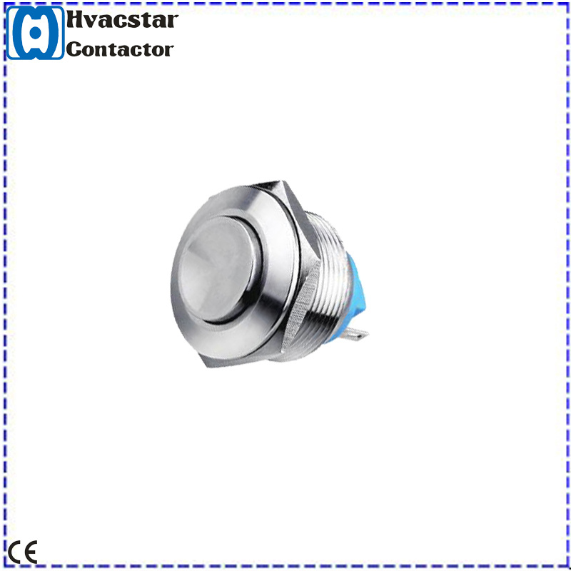 Waterproof Illuminated Push Button Switch with Ce Cetificate