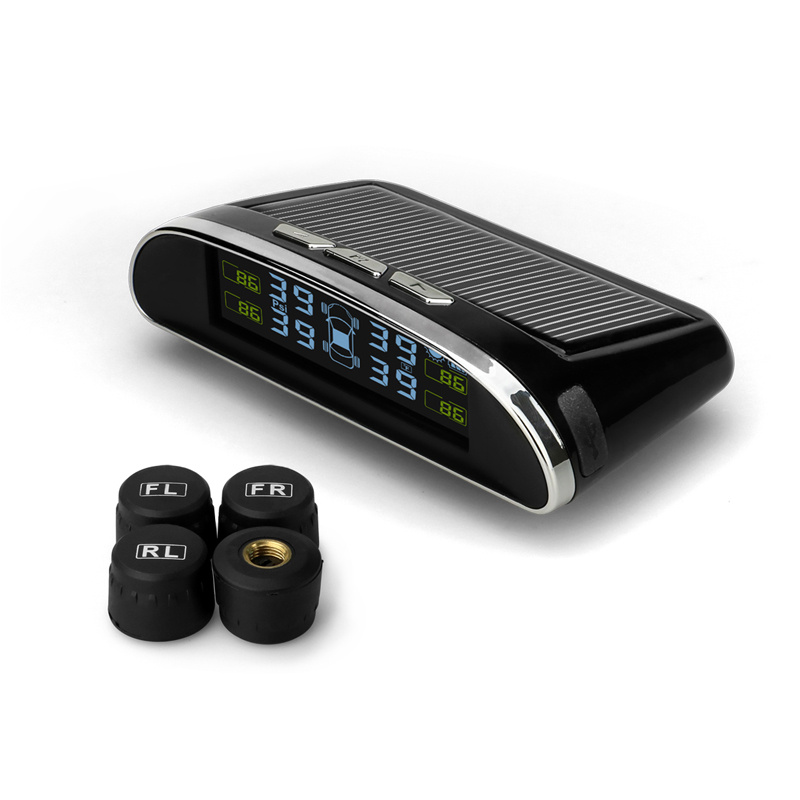 2018 Newest External Solar Power Wireless Tire Pressure Monitor System TPMS