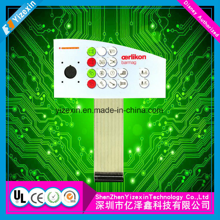 2017 Shenzhen Factory Custom Touch Screen Keyboard Membrane Switch