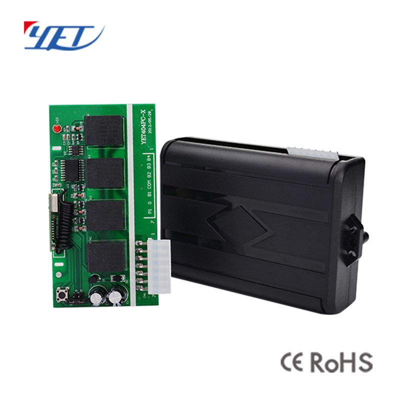 Wireless Intellect Four Relays/Channel Remote Controller Yet404PC-X