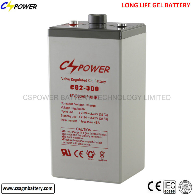 Cspower VRLA Battery 2V 300ah UPS Dry Battery