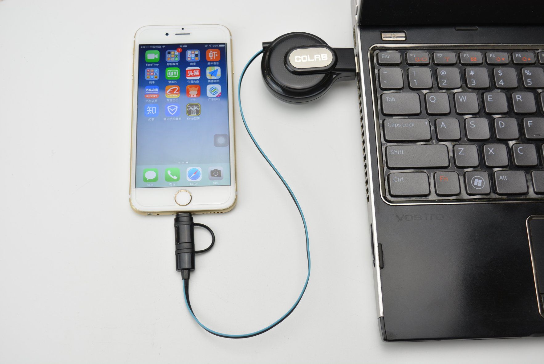 New Arrival Portable Multi-Function Retractable USB Cable for Ios, Type-C and Android