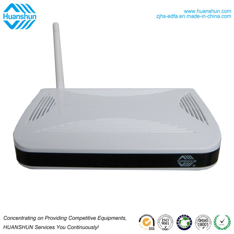 Optical Network 4fe WiFi FTTH Epon ONU Modem