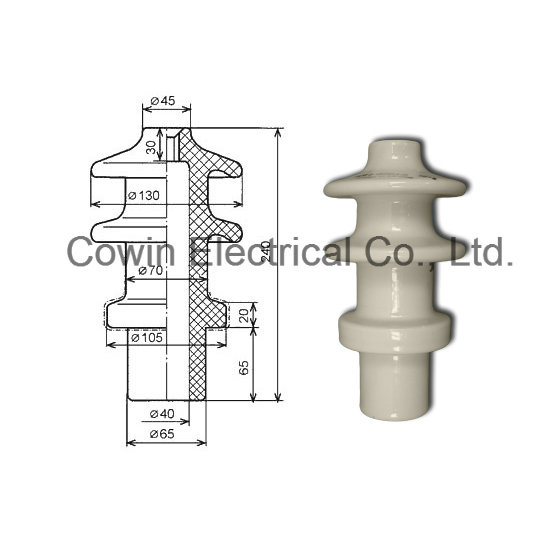 Ipt-6-10/250A. 01 Russia Type Bushing Insulator