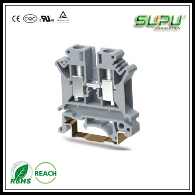 Rail-Mounted Terminal Blocks with Screw Clamp UK6n