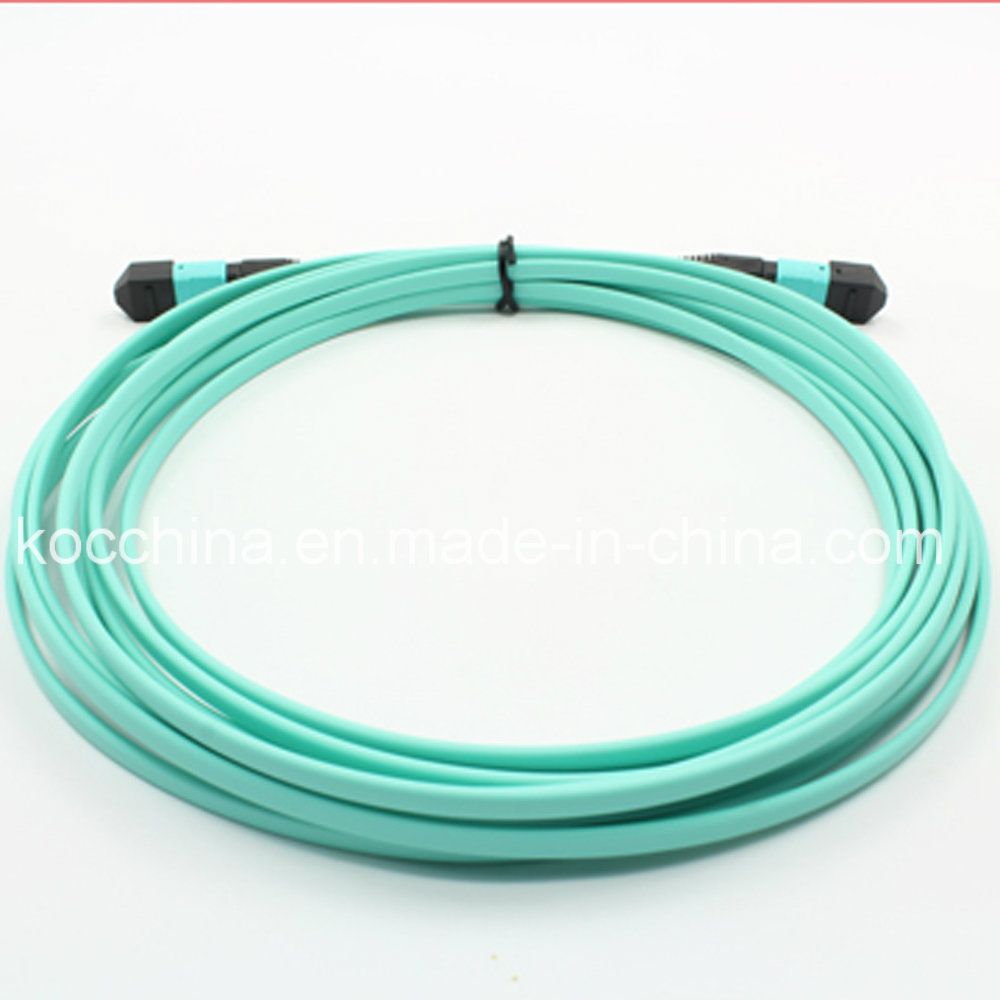 MTP/MPO Om3 12cores Fiber Optic Patch-Cord