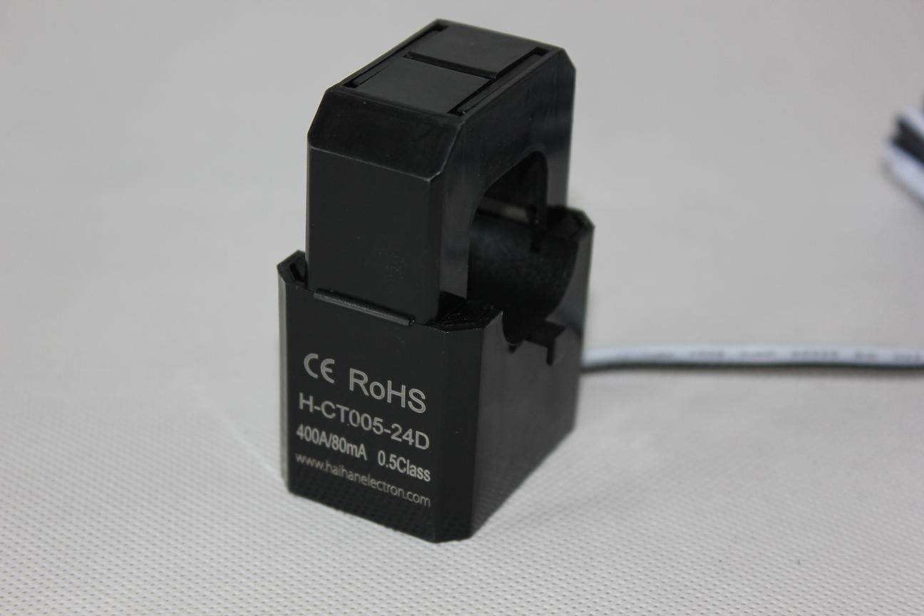 Split Core Current Transformer with 400A/80mA