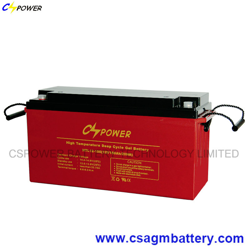 12V/150ah Fast Recharge Gel Battery for Solar Power System