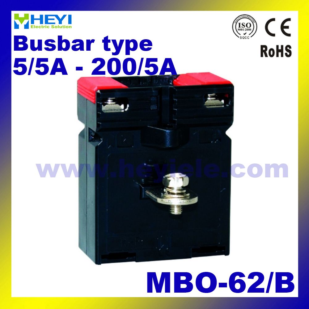 Busbar Type Current Transformer Mbo-62/B 50/5A to 200/5A Current Transformer Suppliers