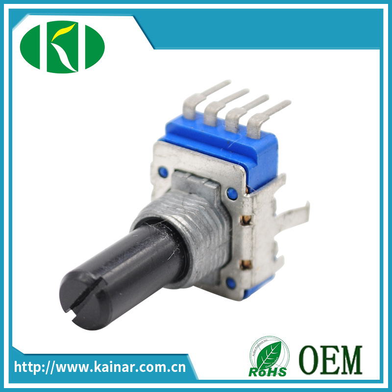 14mm Rotary Potentiometer with 4 Pins DC 12V Without Switch