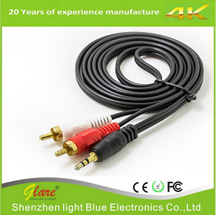 High Speed 3.5mm to RCA Audio Cable