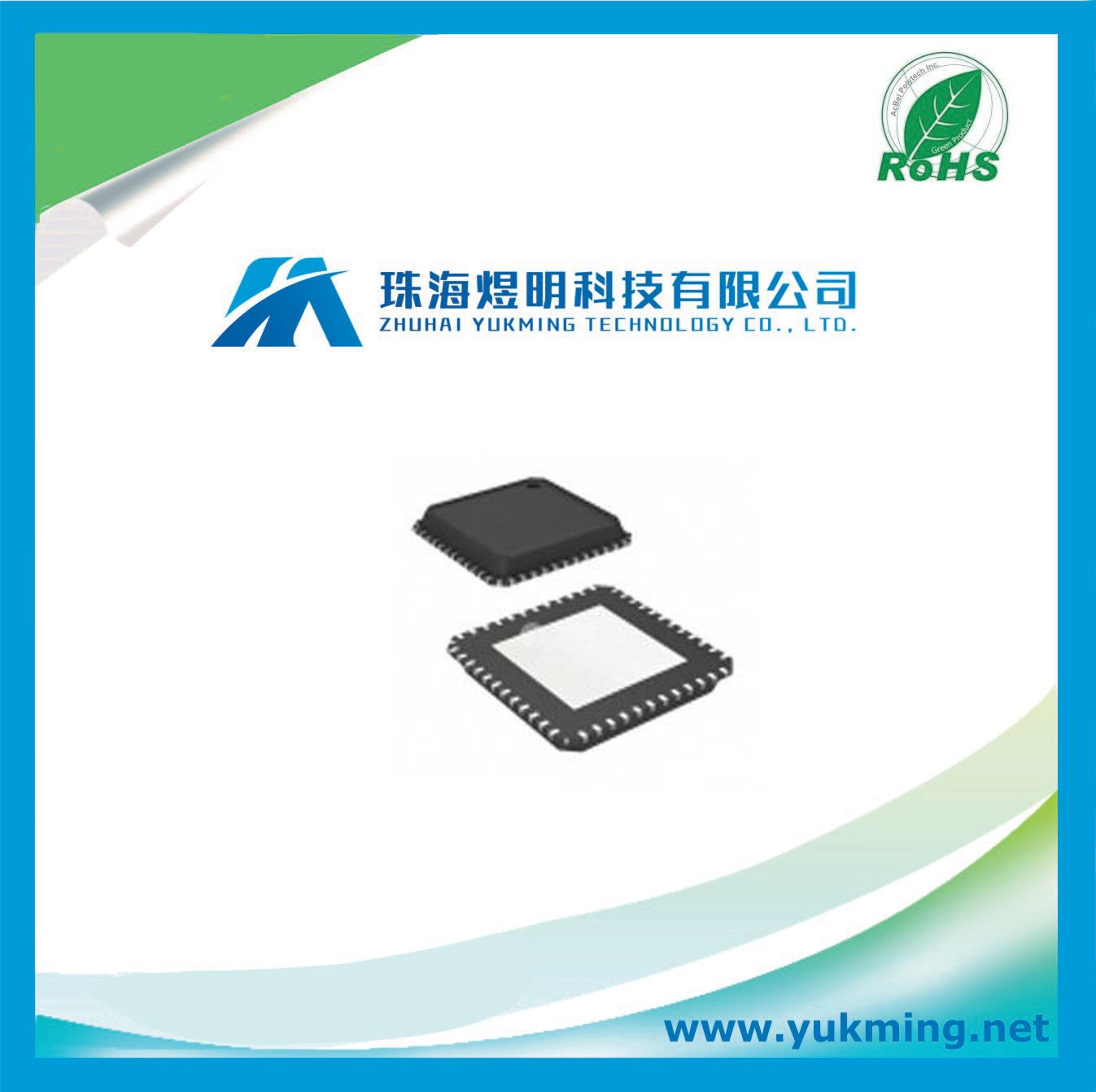Integrated Circuit USB4640-Hzh-03 of Flash Media Controller IC