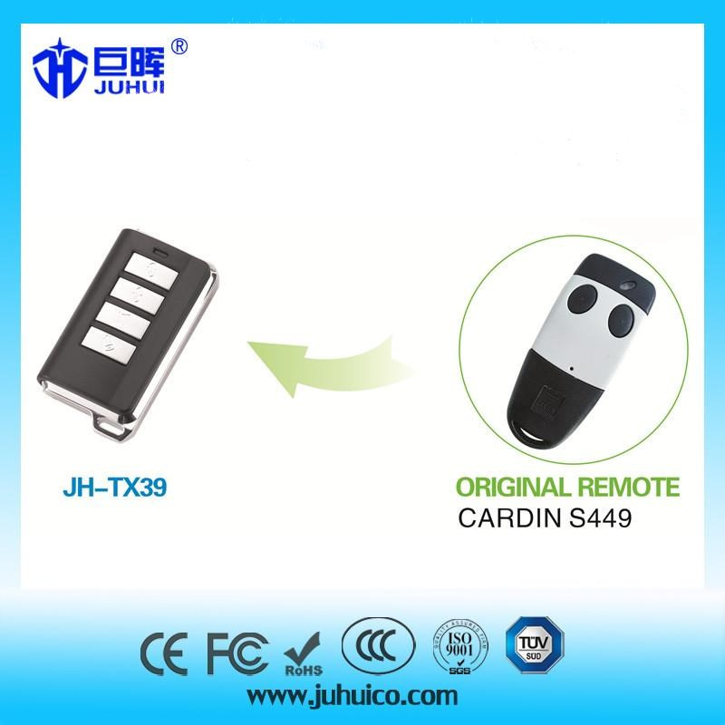 433.92MHz Fsk Remote Control Compatible with The Original Cardin S449