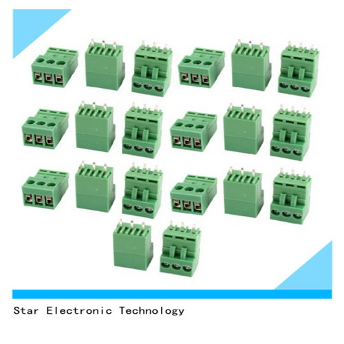Factory Price 3 Pin PCB Mount Screw Terminal Block 3.96mm Pitch