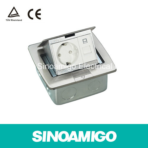 Wiring Solution Power Outlet Socket Floor Box
