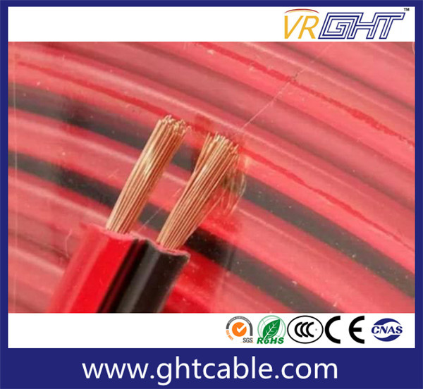 Flexible Parallel-Twin Security Cable Alarm Cable Black and Red Cable